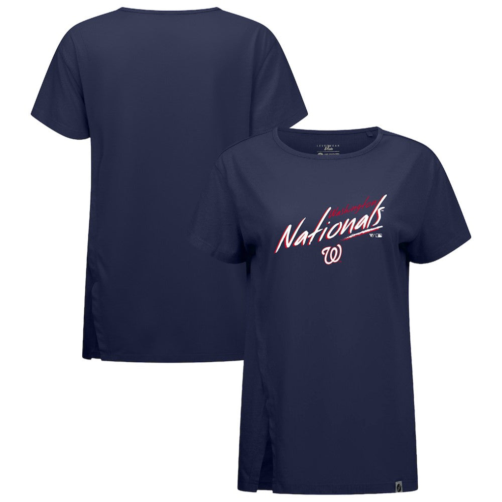 Washington Nationals Levelwear Women's Influx Sizzle T-Shirt | MLB New