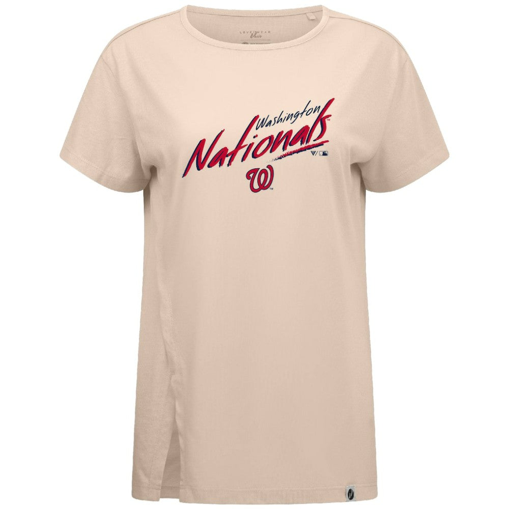 Washington Nationals Levelwear Women's Influx Sizzle T-Shirt | MLB New