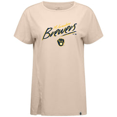 Milwaukee Brewers Levelwear Women's Influx Sizzle T-Shirt | MLB For sale