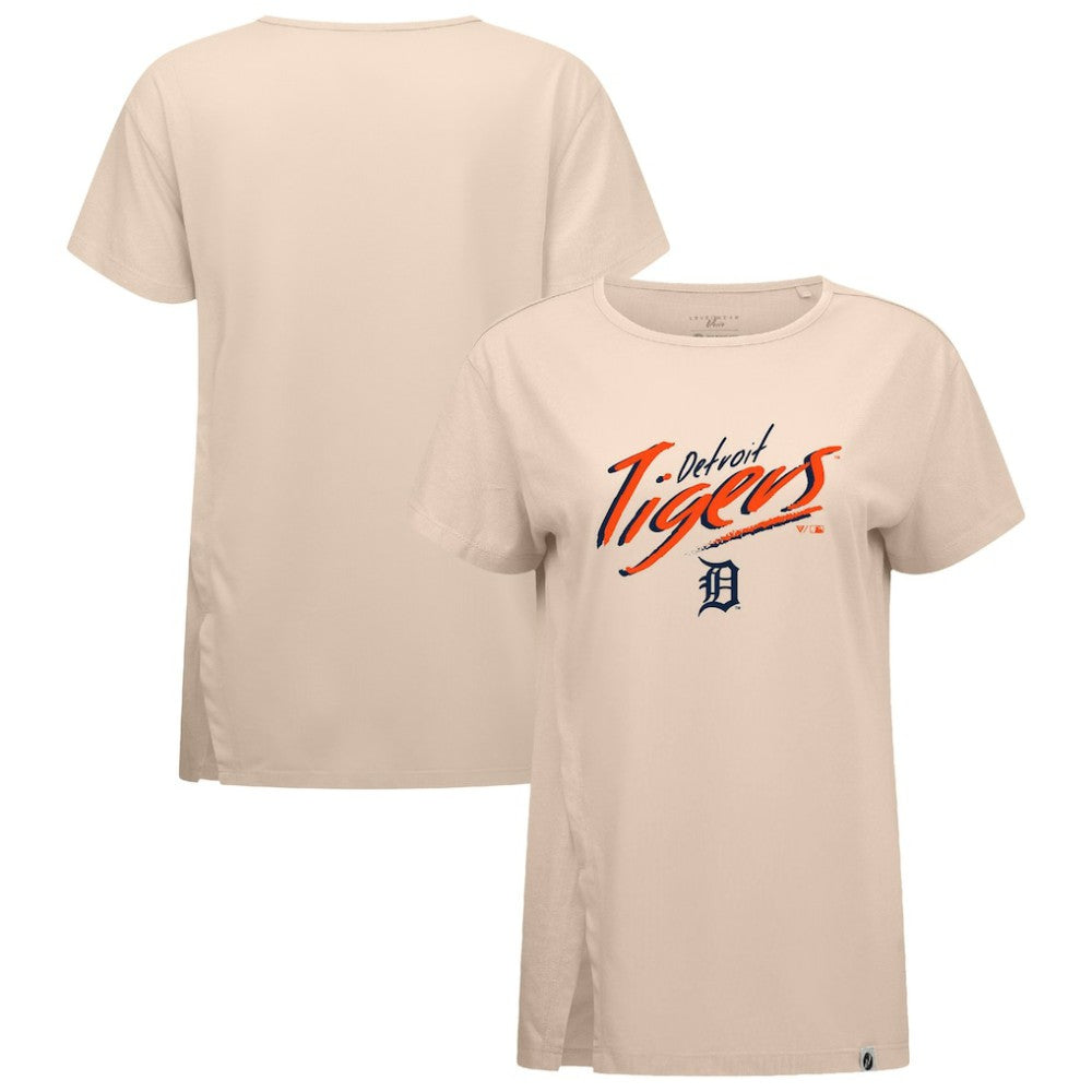 Detroit Tigers Levelwear Women's Influx Sizzle T-Shirt | MLB New