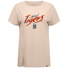 Detroit Tigers Levelwear Women's Influx Sizzle T-Shirt | MLB New