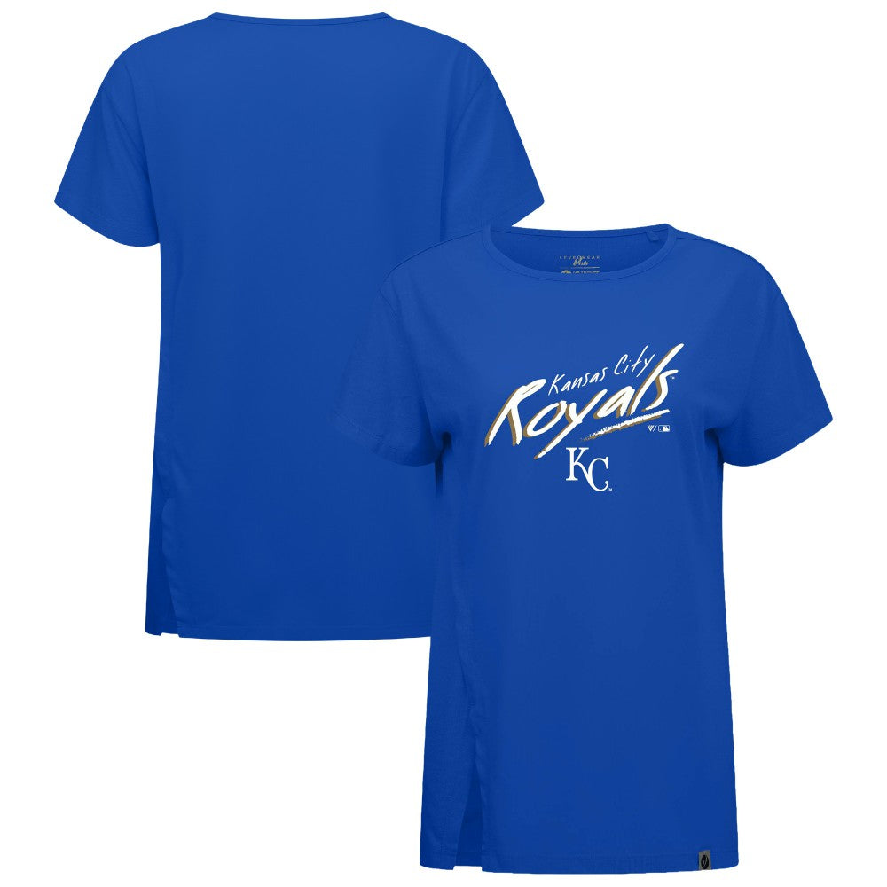 Kansas City Royals Levelwear Women's Influx Sizzle T-Shirt | MLB Near me