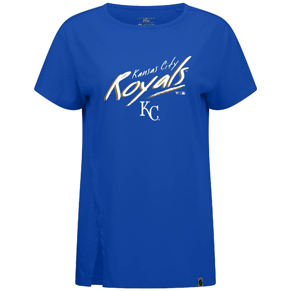 Kansas City Royals Levelwear Women's Influx Sizzle T-Shirt | MLB Near me