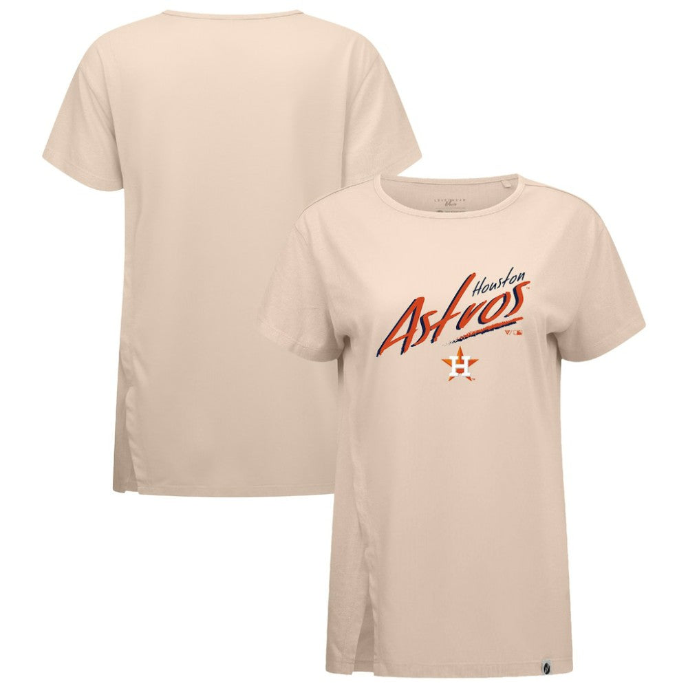 Houston Astros Levelwear Women's Influx Sizzle T-Shirt | MLB New