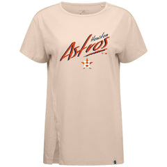 Houston Astros Levelwear Women's Influx Sizzle T-Shirt | MLB New