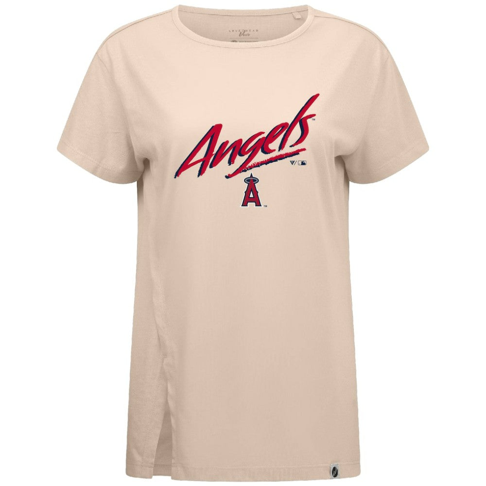 Los Angeles Angels Levelwear Women's Influx Sizzle T-Shirt | MLB Outlet