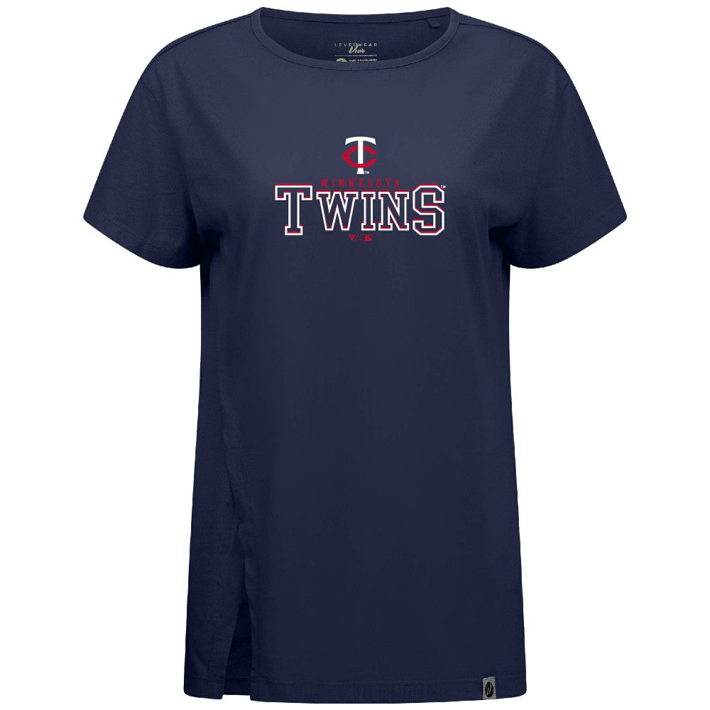 Minnesota Twins Levelwear Women's Influx Journey T-Shirt | MLB Outlet