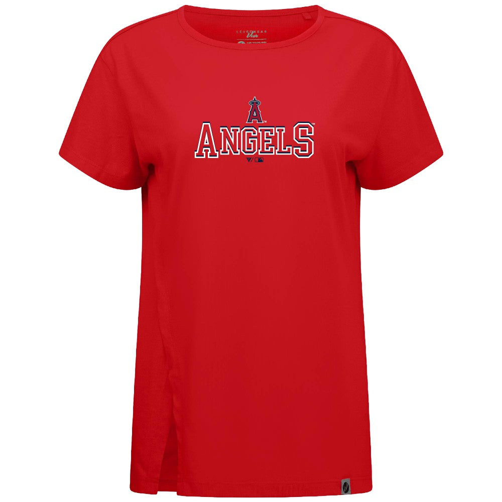 Los Angeles Angels Levelwear Women's Influx Journey T-Shirt | MLB Online