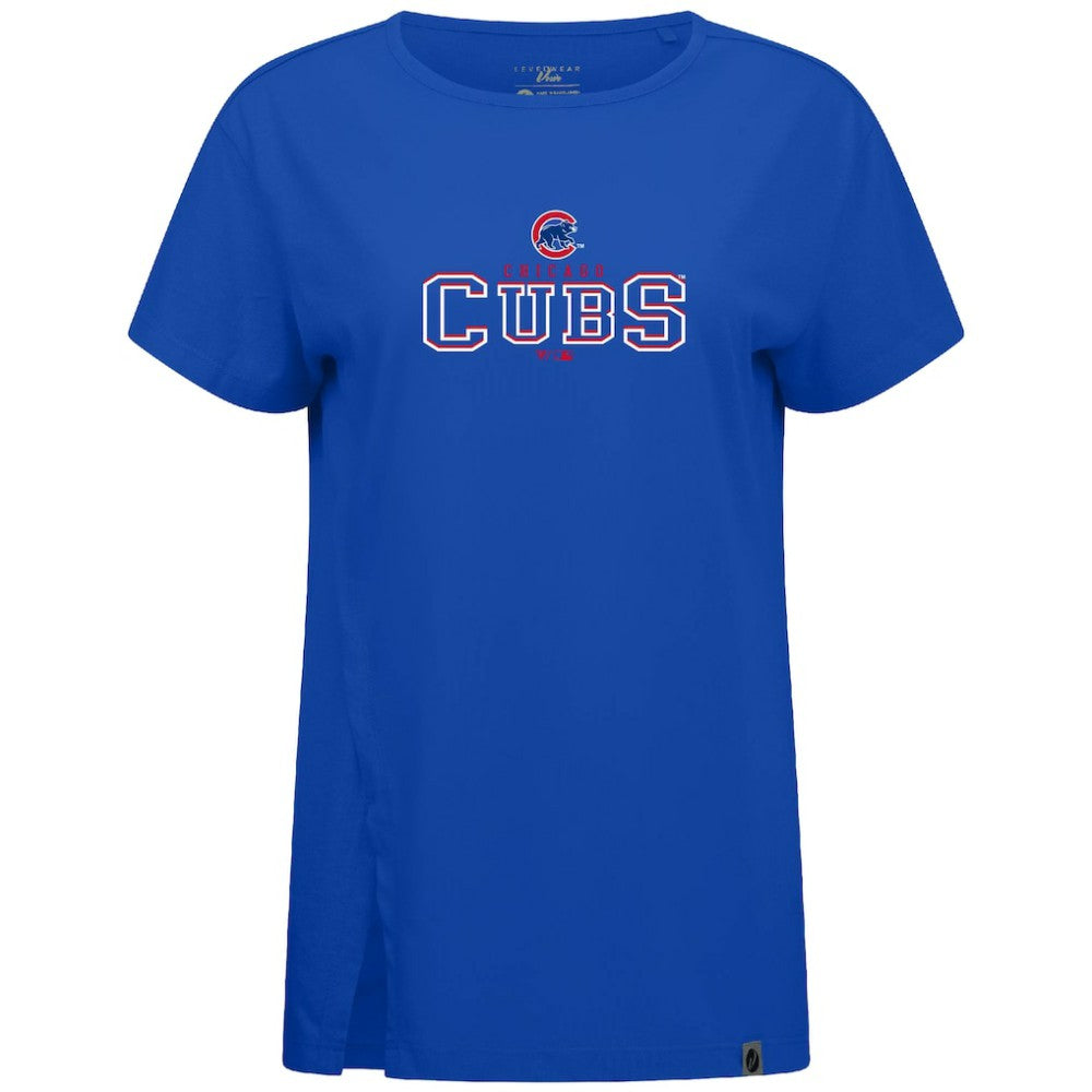 Chicago Cubs Levelwear Women's Influx Journey T-Shirt | MLB Discount