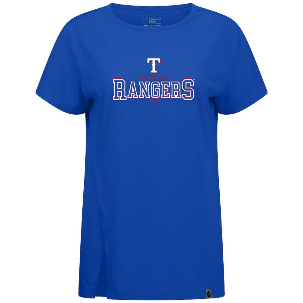 Texas Rangers Levelwear Women's Influx Journey T-Shirt | MLB Sale