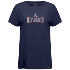 Atlanta Braves Levelwear Women's Influx Journey T-Shirt | MLB Online