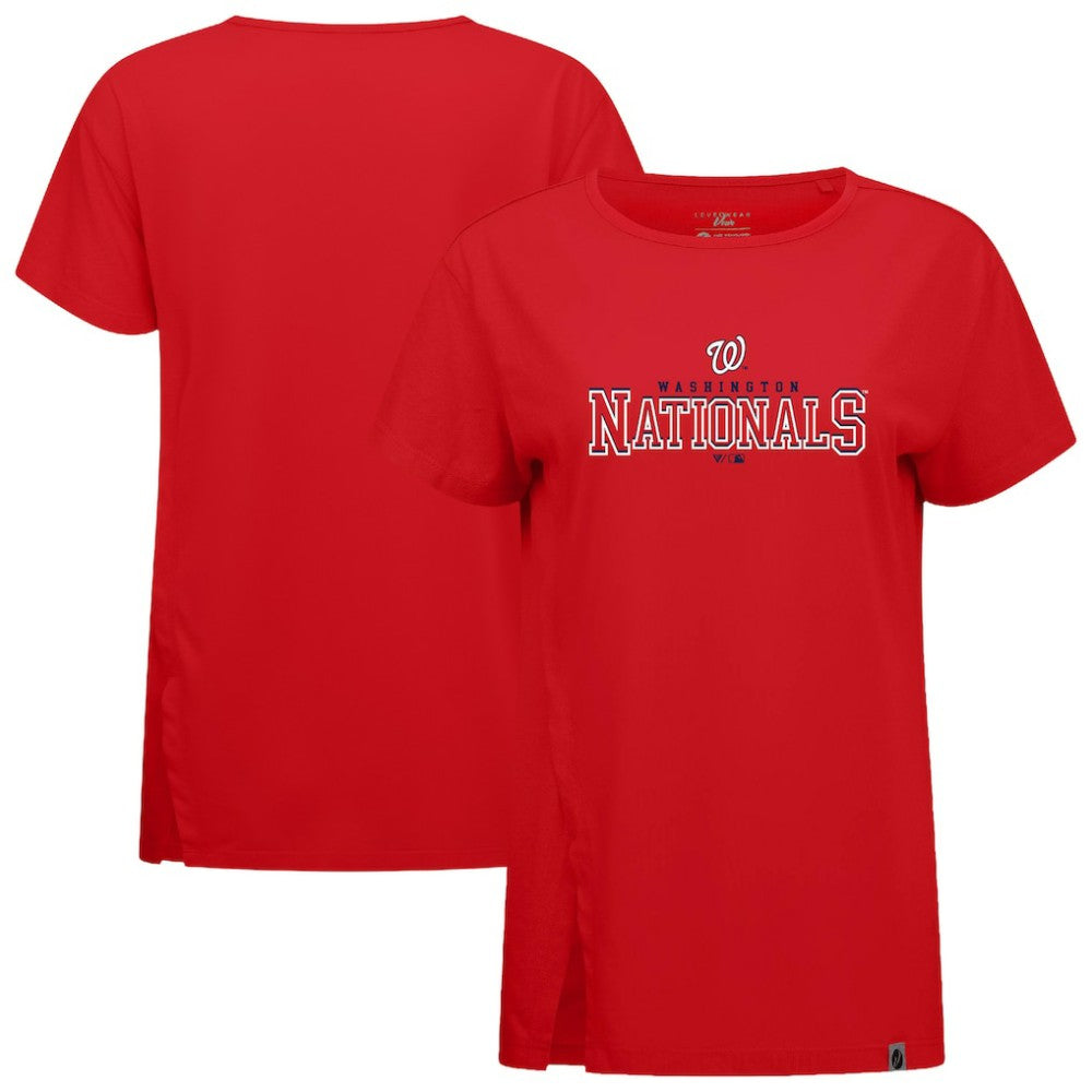 Washington Nationals Levelwear Women's Influx Journey T-Shirt | MLB Shop
