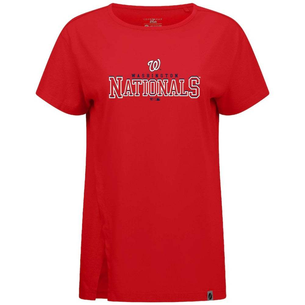 Washington Nationals Levelwear Women's Influx Journey T-Shirt | MLB Shop