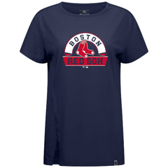 Boston Red Sox Levelwear Women's Influx Banner Arch T-Shirt | MLB US
