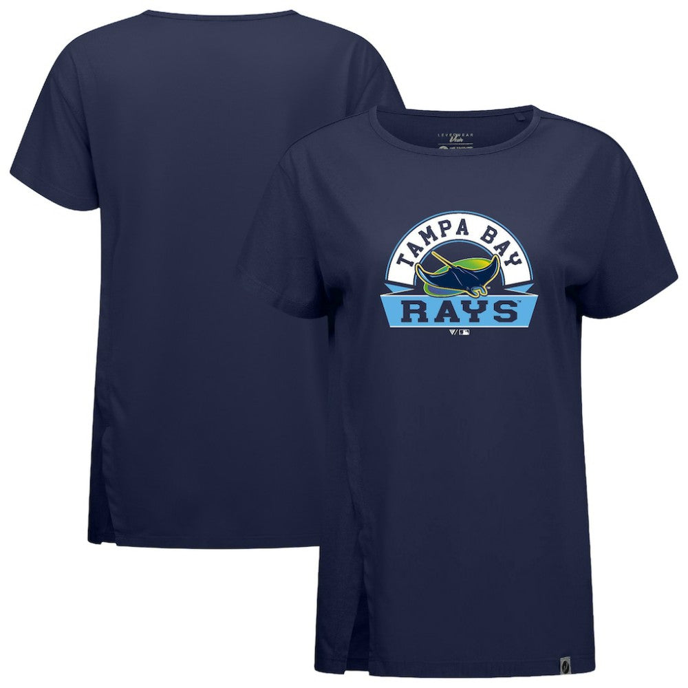 Tampa Bay Rays Levelwear Women's Influx Banner Arch T-Shirt | MLB Outlet