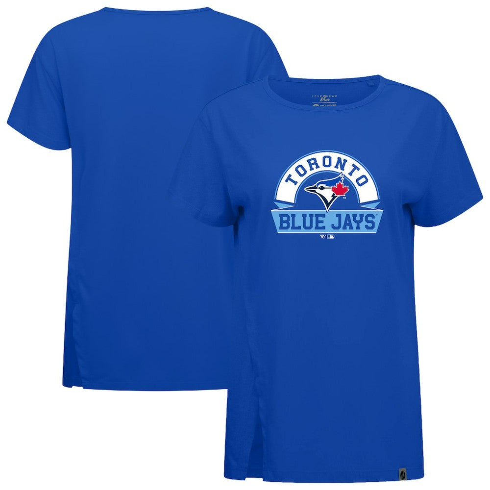 Toronto Blue Jays Levelwear Women's Influx Banner Arch T-Shirt | MLB Shop