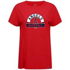 Los Angeles Angels Levelwear Women's Influx Banner Arch T-Shirt | MLB New
