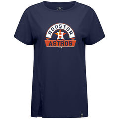 Houston Astros Levelwear Women's Influx Banner Arch T-Shirt | MLB Online