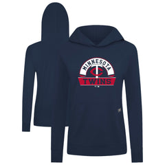 Minnesota Twins Levelwear Women's Relay Banner Arch Long Sleeve T-Shirt Hoodie | MLB Discount