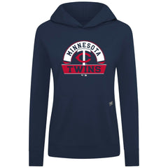 Minnesota Twins Levelwear Women's Relay Banner Arch Long Sleeve T-Shirt Hoodie | MLB Discount