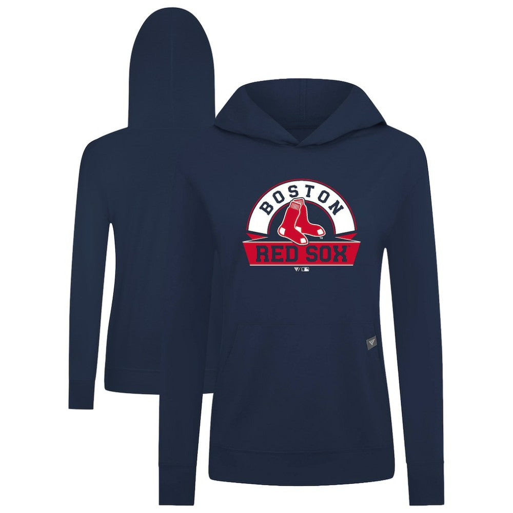 Boston Red Sox Levelwear Women's Relay Banner Arch Long Sleeve T-Shirt Hoodie | MLB Sale