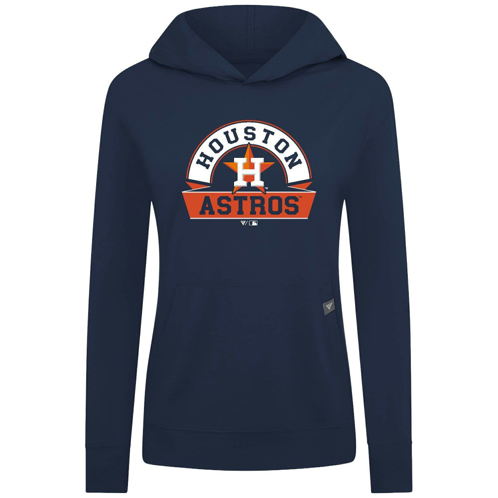 Houston Astros Levelwear Women's Relay Banner Arch Long Sleeve T-Shirt Hoodie | MLB For sale