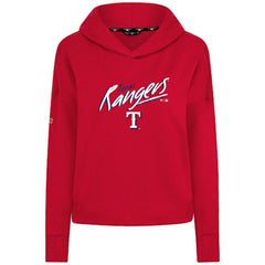 Texas Rangers Levelwear Women's Sweet Sizzle Tri-Blend Hoodie | MLB Online