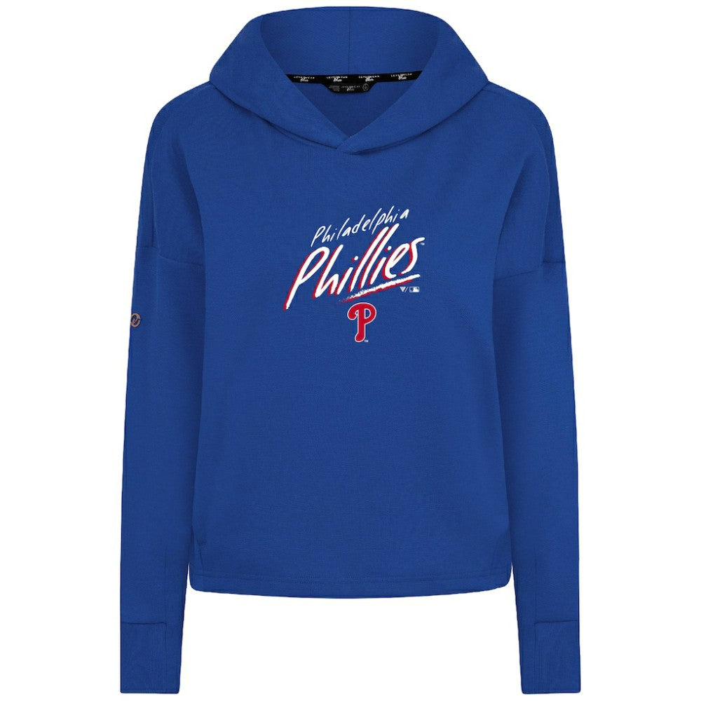 Philadelphia Phillies Levelwear Women's Sweet Sizzle Tri-Blend Hoodie | MLB New
