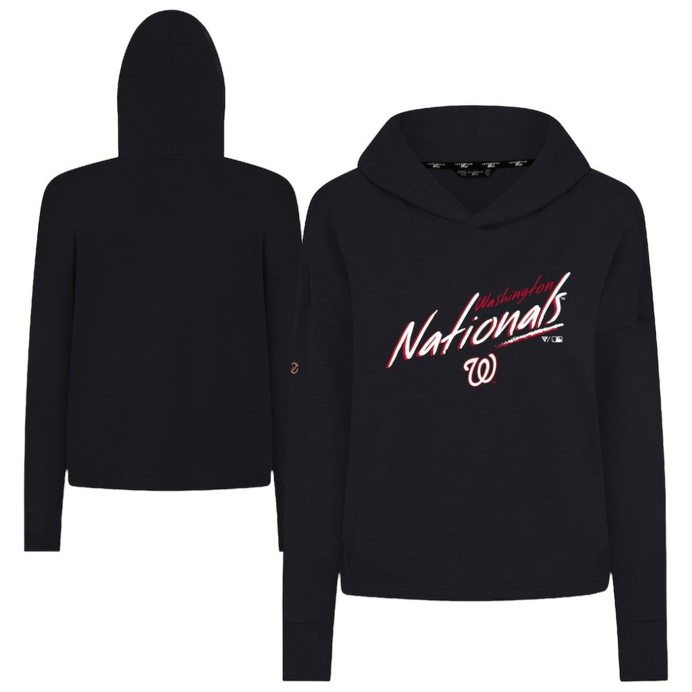 Washington Nationals Levelwear Women's Sweet Sizzle Tri-Blend Hoodie | MLB For sale