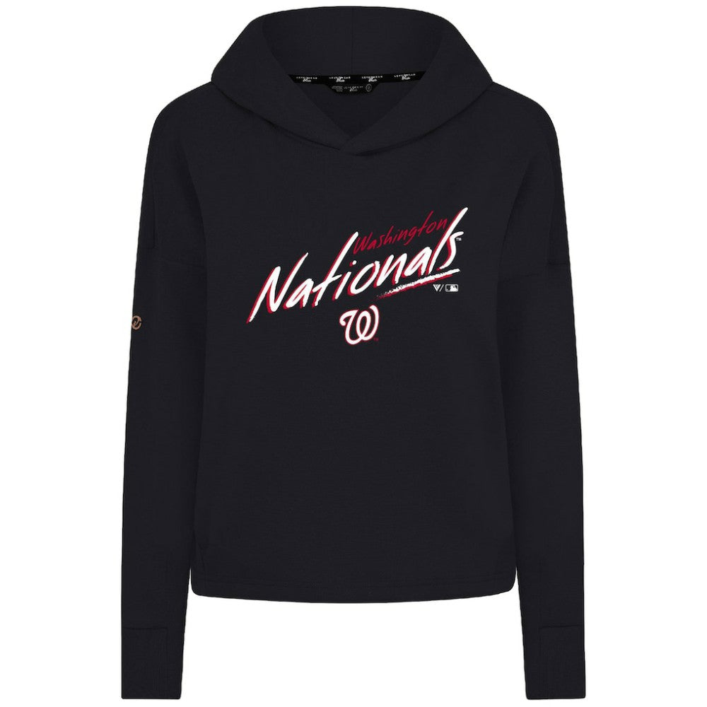 Washington Nationals Levelwear Women's Sweet Sizzle Tri-Blend Hoodie | MLB For sale