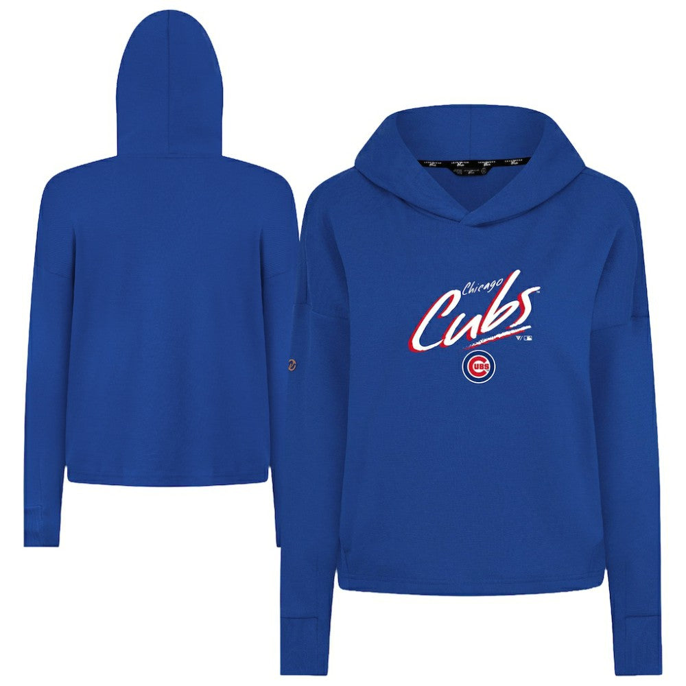 Chicago Cubs Levelwear Women's Sweet Sizzle Tri-Blend Hoodie | MLB On Sale