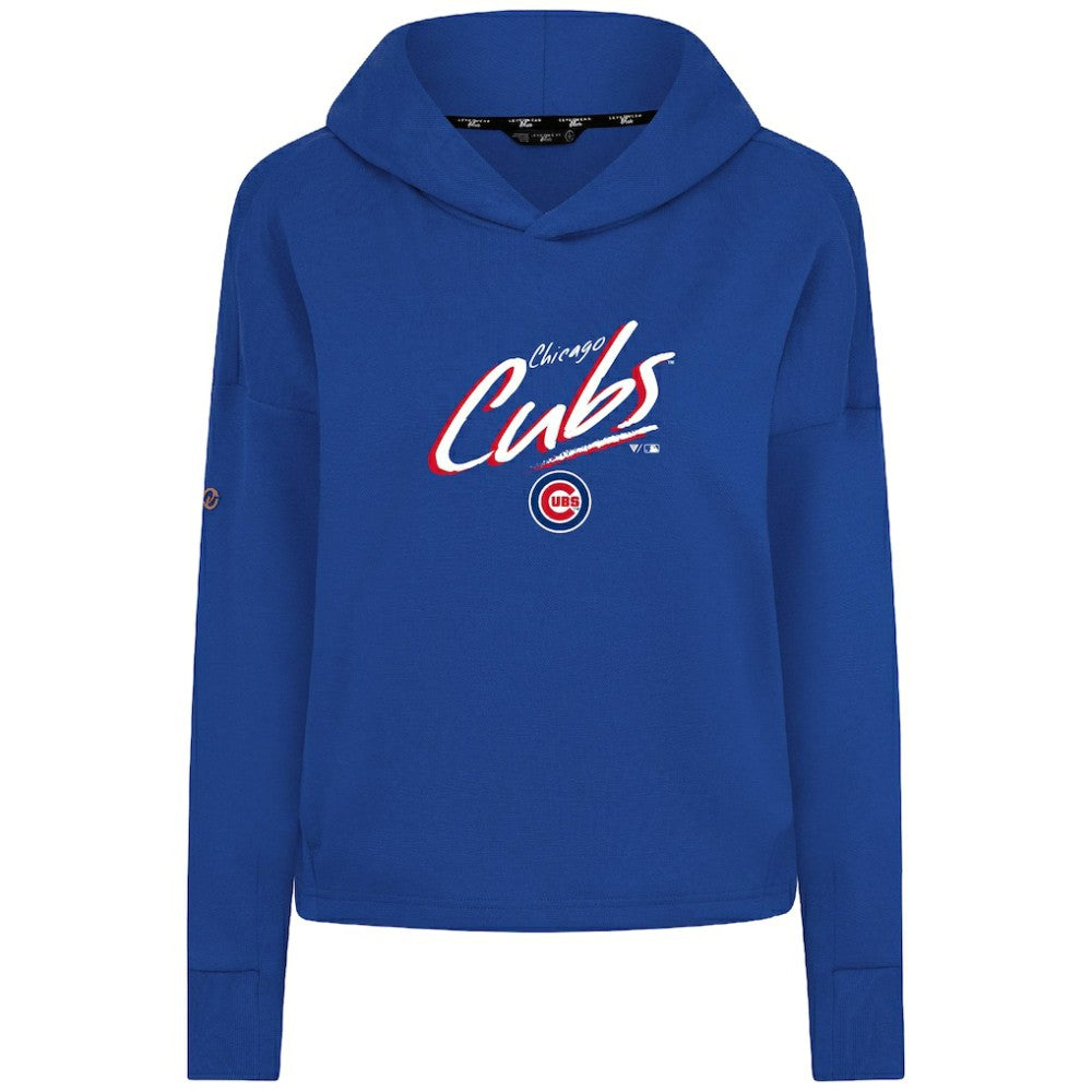 Chicago Cubs Levelwear Women's Sweet Sizzle Tri-Blend Hoodie | MLB On Sale