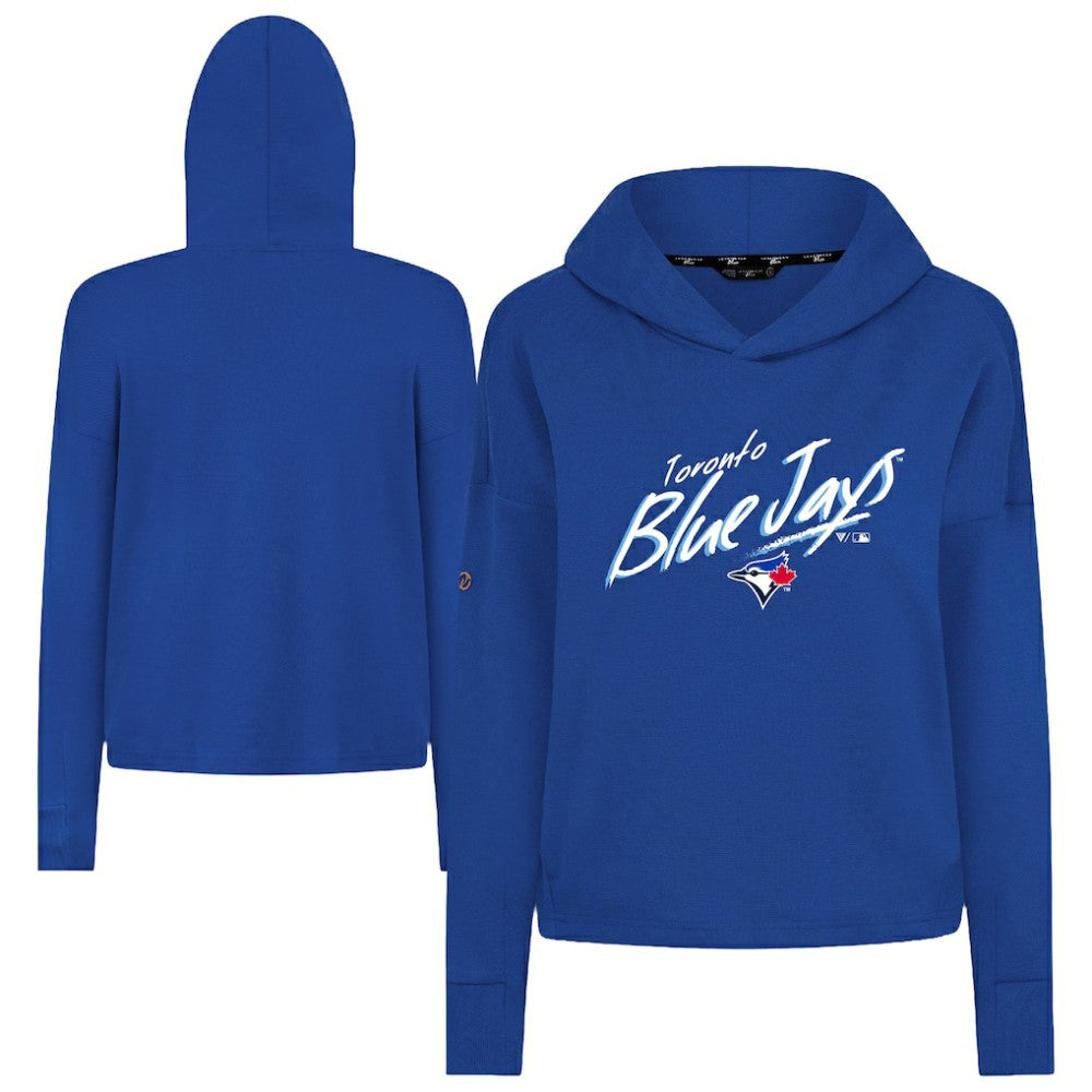 Toronto Blue Jays Levelwear Women's Sweet Sizzle Tri-Blend Hoodie | MLB Outlet