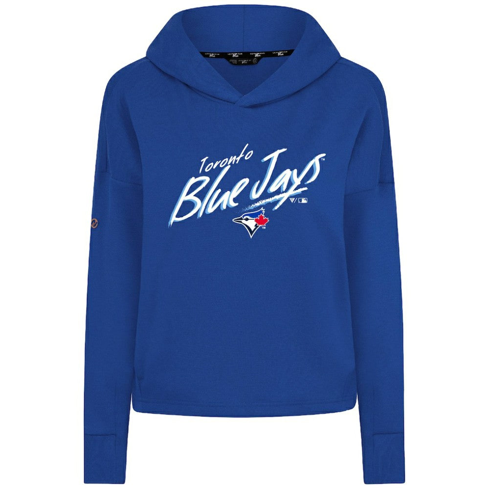 Toronto Blue Jays Levelwear Women's Sweet Sizzle Tri-Blend Hoodie | MLB Outlet