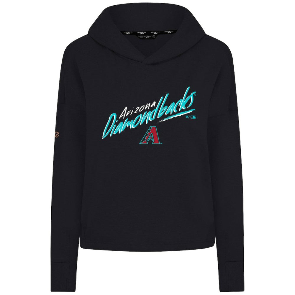 Arizona Diamondbacks Levelwear Women's Sweet Sizzle Tri-Blend Hoodie | MLB New
