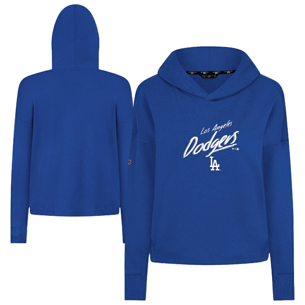 Los Angeles Dodgers Levelwear Women's Sweet Sizzle Tri-Blend Hoodie | MLB On Sale