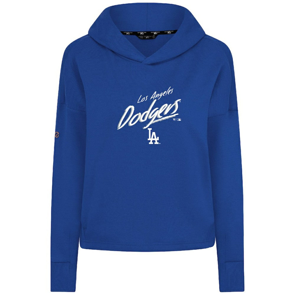 Los Angeles Dodgers Levelwear Women's Sweet Sizzle Tri-Blend Hoodie | MLB On Sale