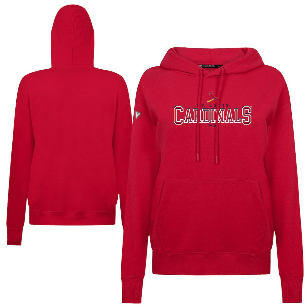 St. Louis Cardinals Levelwear Women's Adorn Journey Hoodie | MLB On Sale