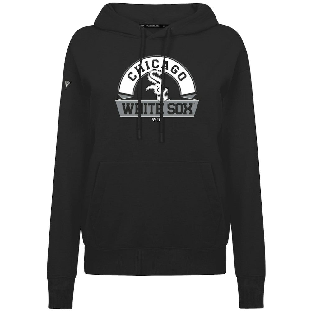 Chicago White Sox Levelwear Women's Adorn Banner Arch Hoodie | MLB Online