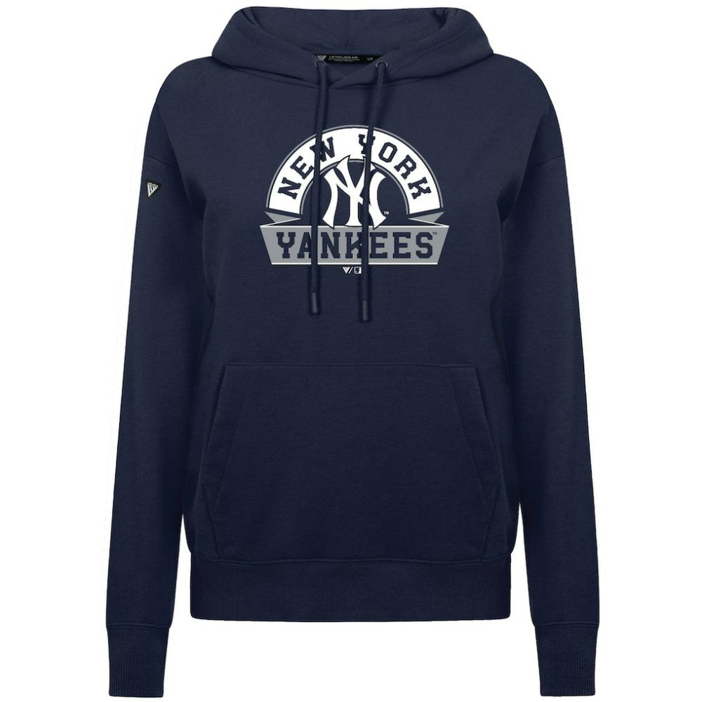 New York Yankees Levelwear Women's Adorn Banner Arch Hoodie | MLB US