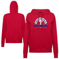 Philadelphia Phillies Levelwear Women's Adorn Banner Arch Hoodie | MLB On Sale