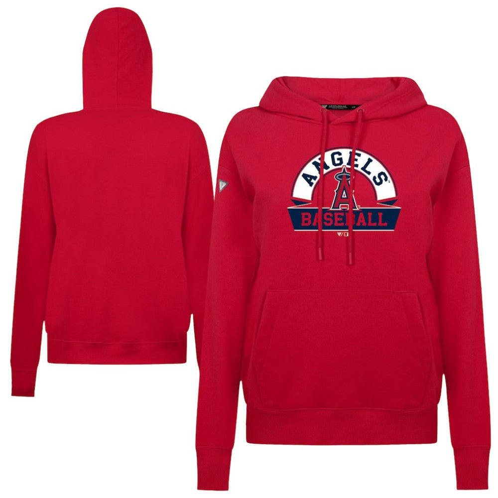 Los Angeles Angels Levelwear Women's Adorn Banner Arch Hoodie | MLB Near me