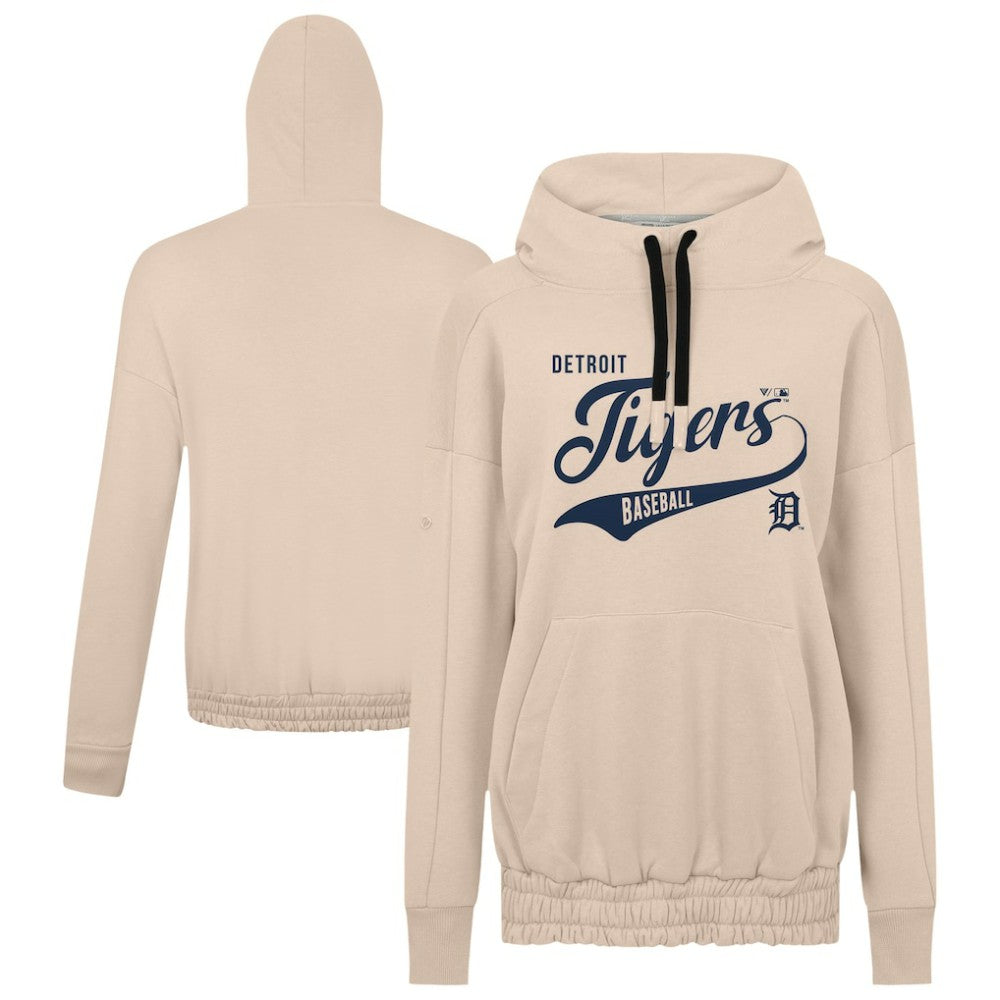 Detroit Tigers Levelwear Women's Oversized Waterfall Glide Hoodie | MLB US