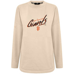 San Francisco Giants Levelwear Women's Oversized Beaudry Sizzle Top | MLB Discount