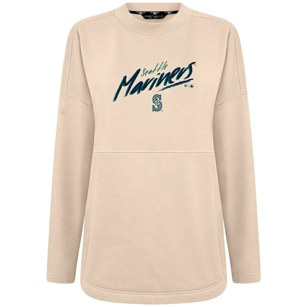 Seattle Mariners Levelwear Women's Oversized Beaudry Sizzle Top | MLB Shop