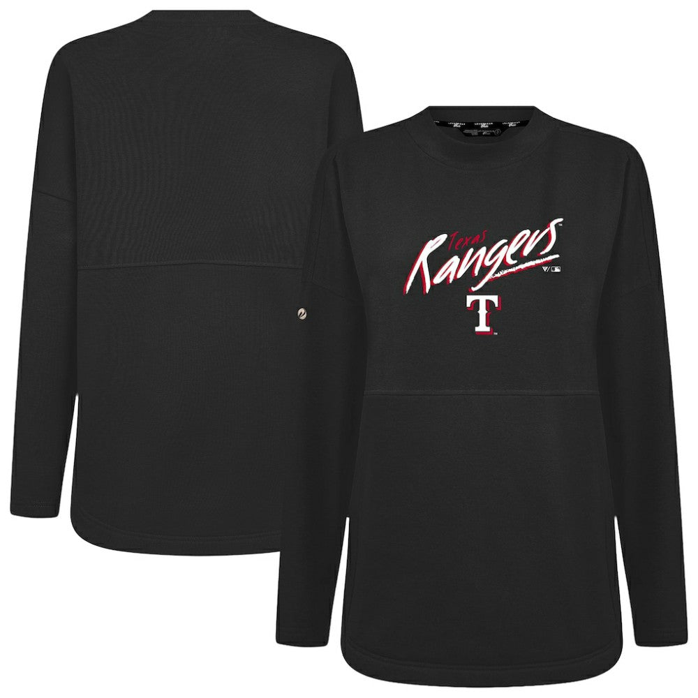 Texas Rangers Levelwear Women's Oversized Beaudry Sizzle Top | MLB Online