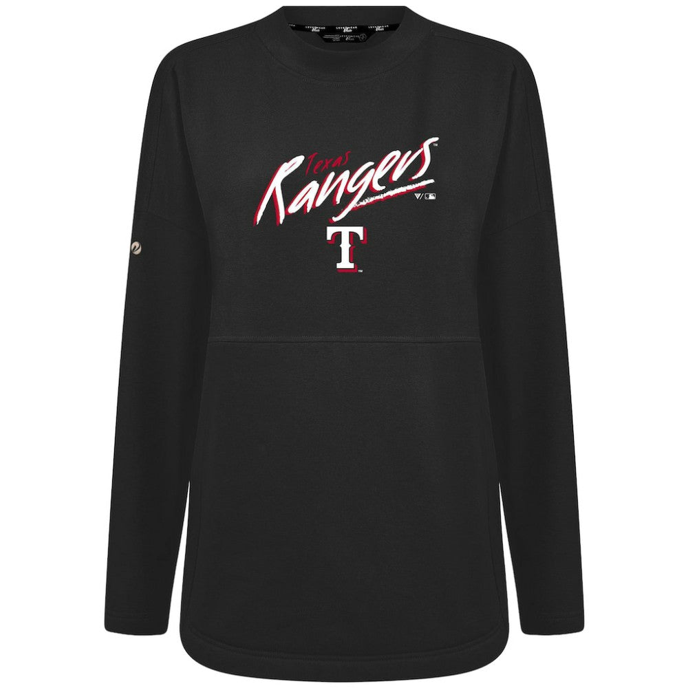 Texas Rangers Levelwear Women's Oversized Beaudry Sizzle Top | MLB Online