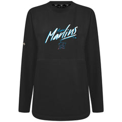 Miami Marlins Levelwear Women's Oversized Beaudry Sizzle Top | MLB Shop