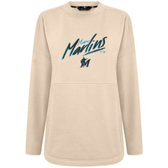 Miami Marlins Levelwear Women's Oversized Beaudry Sizzle Top | MLB On Sale
