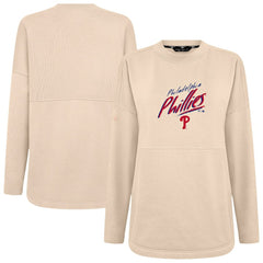 Philadelphia Phillies Levelwear Women's Oversized Beaudry Sizzle Top | MLB For sale
